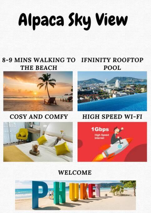 Alpaca Sky View Patong Apartment Exterior photo